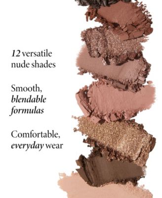 Laura Geller Nude Attitude 12 Multi-Finish Eyeshadows - Shift Into Neutral (0.4 oz)