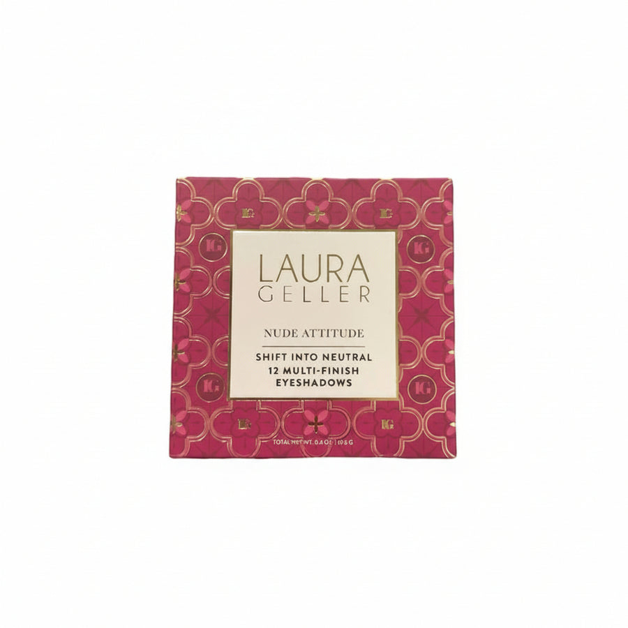 Laura Geller Nude Attitude 12 Multi-Finish Eyeshadows - Shift Into Neutral (0.4 oz)