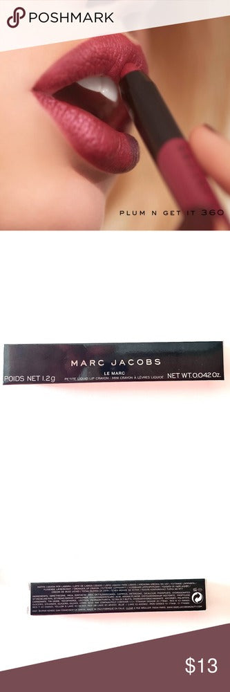 Marc Jacobs Le Marc 360 Plum N Get It 0.042 oz (With Out Box)