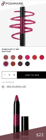 Marc Jacobs Le Marc 360 Plum N Get It 0.042 oz (With Out Box)