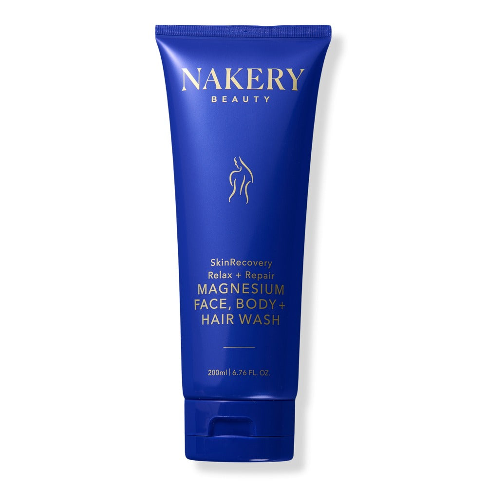 Nakery Beauty Skin Recovery Magnesium Face, Body + Hair Wash, 6.76 fl oz
