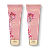 Nakery Skinfirm Body + Hair Wash 341 mL - Love In Bloom (11.5 oz)