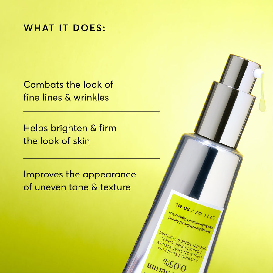 Naturium Retinaldehyde Cream Serum 0.05% (1.7 oz)