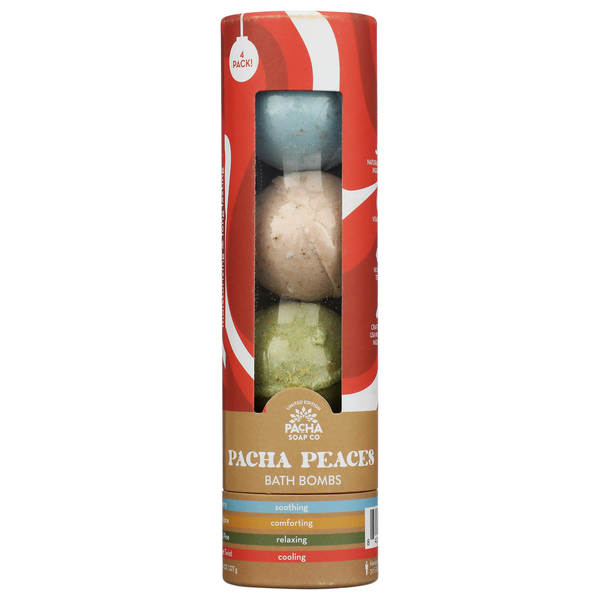 Pacha Soap Peaces Froth Bomb Set (4 pcs)