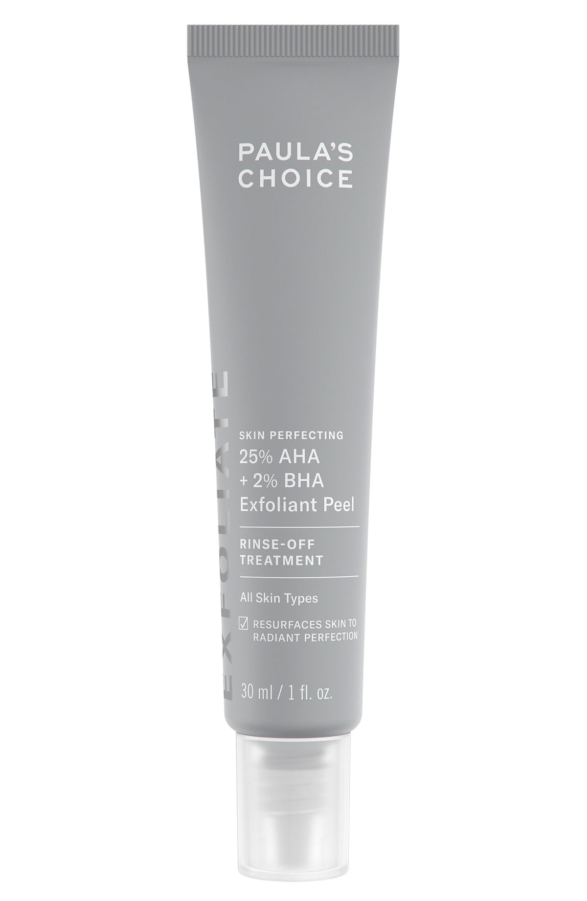 Paula's Choice Skin Perfecting 25% AHA + 2% BHA Exfoliant Peel Rinse-Off Treatment (1 oz/30 mL)