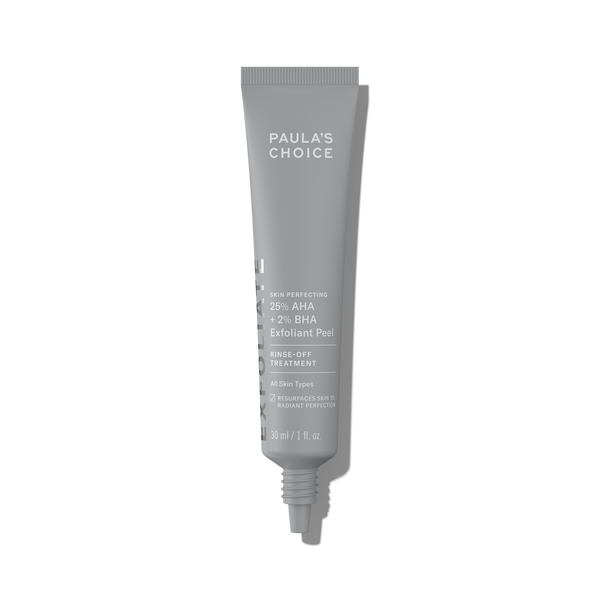Paula's Choice Skin Perfecting 25% AHA + 2% BHA Exfoliant Peel Rinse-Off Treatment (1 oz/30 mL)