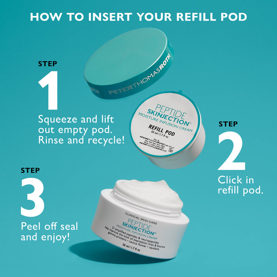 Peter Thomas Roth Peptide Skinjection Moisture Infusion Cream Refill Pod (1.7 oz)