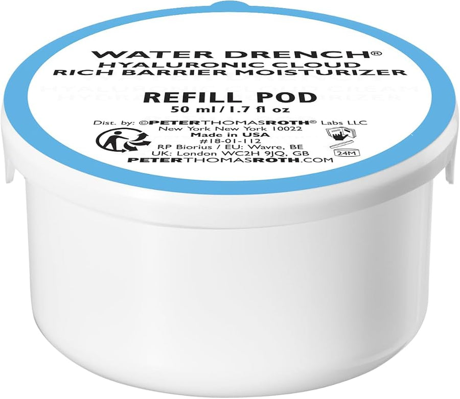Peter Thomas Roth Water Drench Hyaluronic Cloud Rich Barrier Moisturizer Refill Pod (1.7 oz)