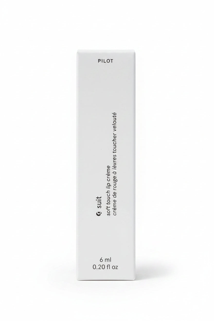 Glossier Suit Soft Touch Lip Crème (Pilot), 0.20 fl oz