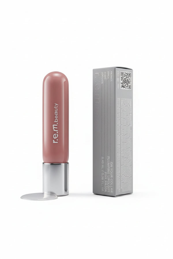 R.E.M. Beauty On Your Collar Plumping Lipgloss Pink Razor (0.28 oz)