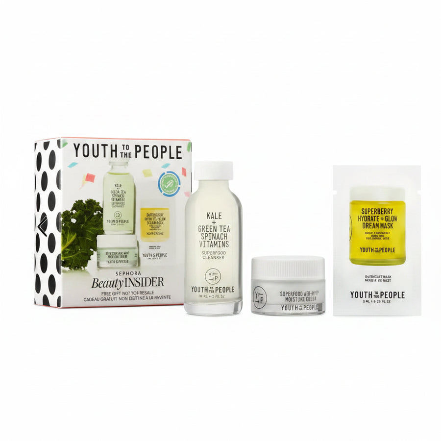 Youth to the People Happy Birthday Skin Care Set  (3 pcs)