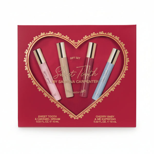 Sabrina Carpenter Sweet Tooth Travel Gift Set (0.33 oz x 4)