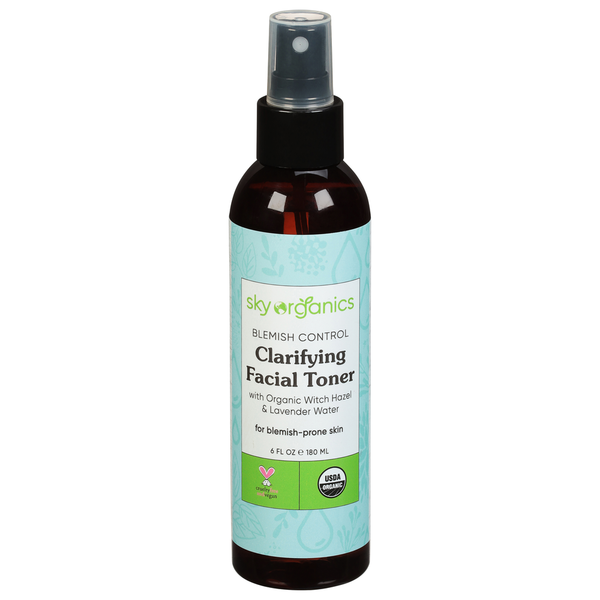 Sky Organics, Blemish Control Clarifying Facial Toner, 6 oz