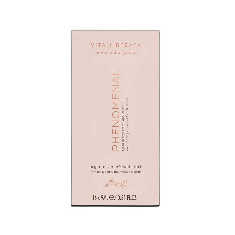 Vita Liberata Phenomenal Organic Tan Infused Cloth(16X9 mL/0.31 fl oz)