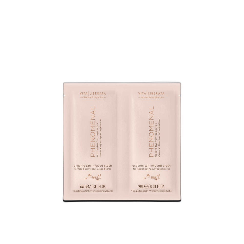 Vita Liberata Phenomenal Organic Tan Infused Cloth(16X9 mL/0.31 fl oz)