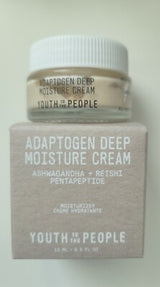 Youth To The People Adaptogen Deep Moisture Cream - Ashwagandha + Reishi Pentapetide (0.25 oz)