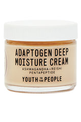 Youth To The People Adaptogen Deep Moisture Cream - Ashwagandha + Reishi Pentapetide (0.25 oz)