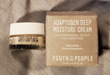 Youth To The People Adaptogen Deep Moisture Cream - Ashwagandha + Reishi Pentapetide (0.25 oz)