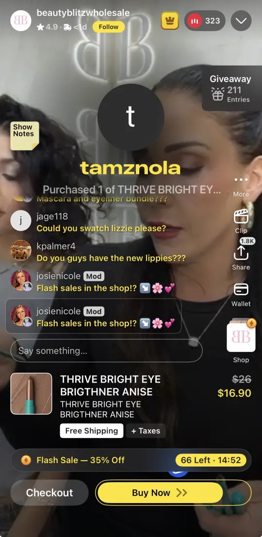 Join the live